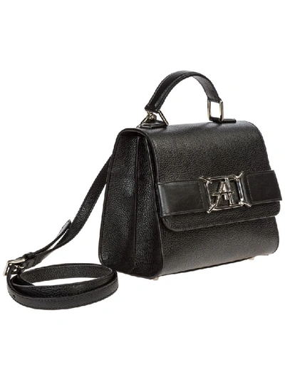 Shop Alberta Ferretti Fougere Royale Handbags In Nero