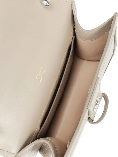 Shop Chloé Mini Shoulder Bag In Motty Grey