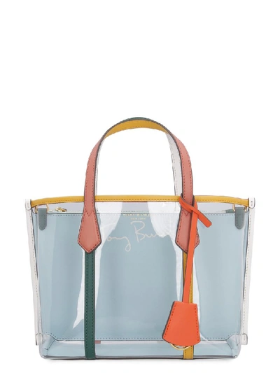 Tory Burch Multicolor PVC and Leather Perry Tote Tory Burch