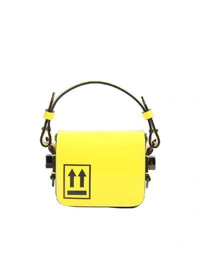 Shop Off-white Baby Bag In Yellow