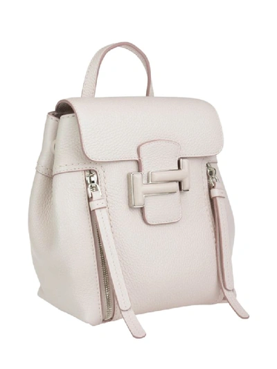 Shop Tod's Backpack In Powder