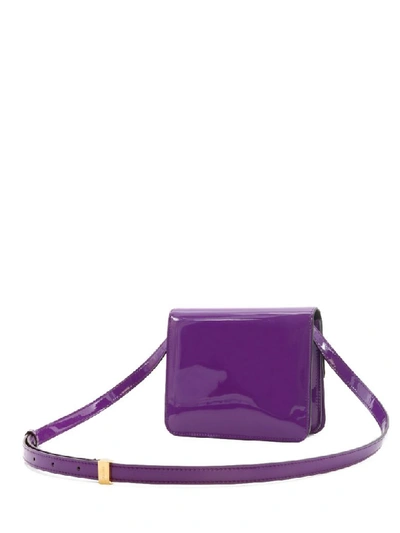 Shop Fendi Karligraphy Bag Purple