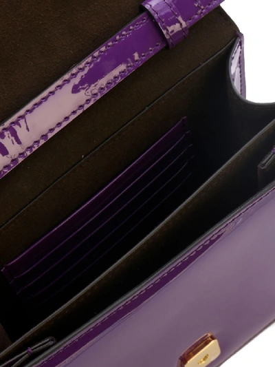 Shop Fendi Karligraphy Bag Purple