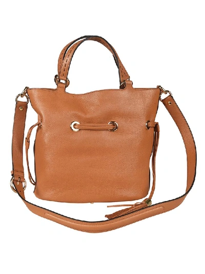 Shop Lancel Classic Large Tote In Camel