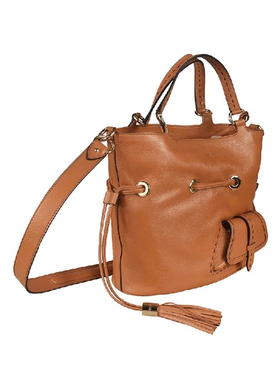 Shop Lancel Classic Large Tote In Camel