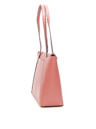 Shop Michael Michael Kors Maddie Tote Bag In Rose (pink)