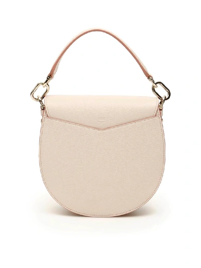 Shop Mcm Patricia Park Avenue Shoulder Bag In Pink Tint (pink)