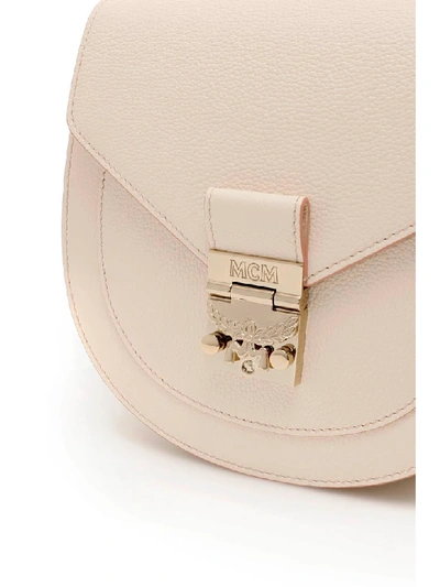 Shop Mcm Patricia Park Avenue Shoulder Bag In Pink Tint (pink)