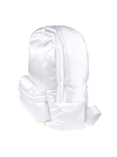Shop Mm6 Maison Margiela Backpack In White