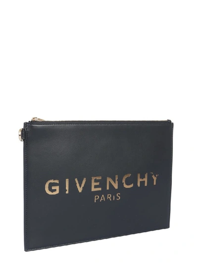 Shop Givenchy Medium Pouch In Nero