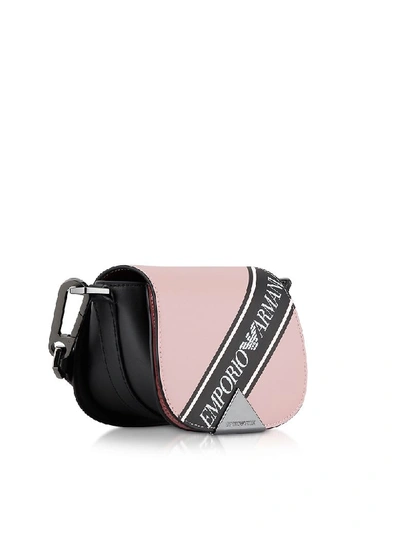 Shop Emporio Armani Signature Shoulder Bag In Pink