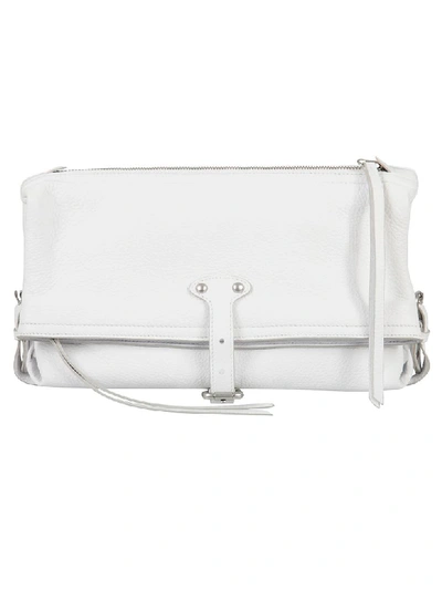 Shop Maison Margiela Flap Shoulder Bag In White