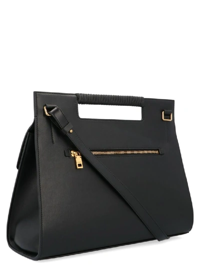Shop Givenchy Whip Bag In Nero