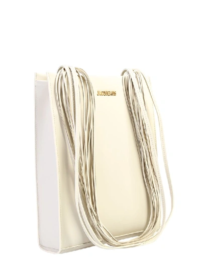 Shop Jacquemus Le A4 Bag In White