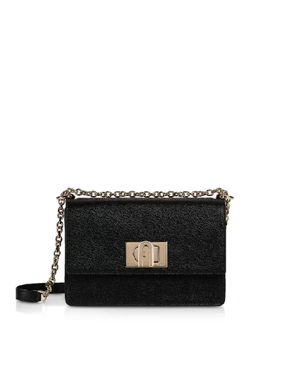 Shop Furla 1927 Mini Crossbody Bag 20 In Black