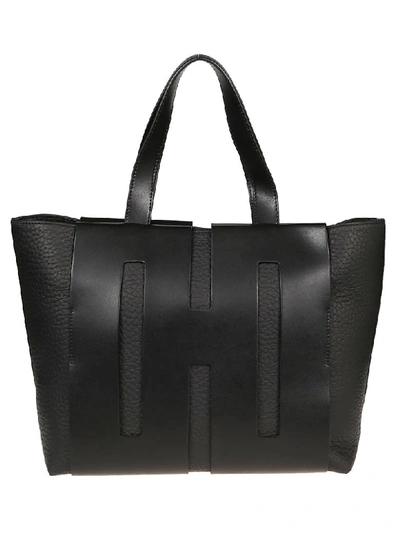 Shop Hogan Borsa Bi-bag Medium In Nero