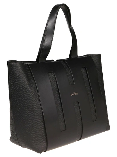 Shop Hogan Borsa Bi-bag Medium In Nero