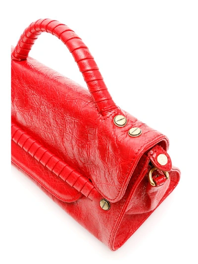 Shop Zanellato Lustro Nina Baby Bag In Fiamma (red)