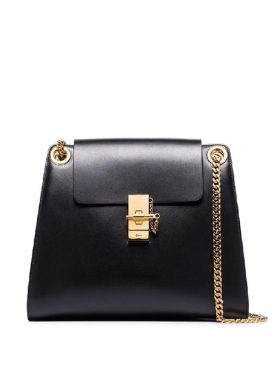 Shop Chloé Annie Bag In Black