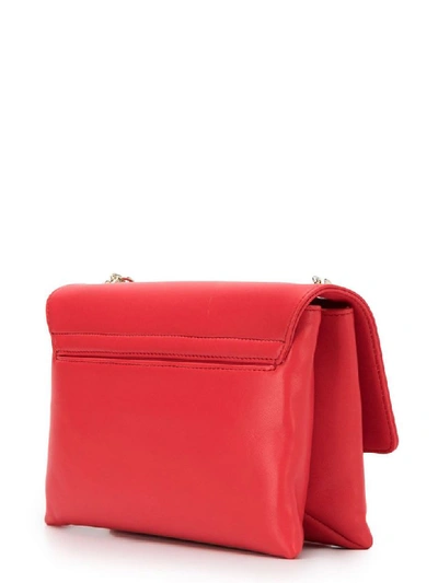 Shop Lanvin Small Sugar Bag In Rosso