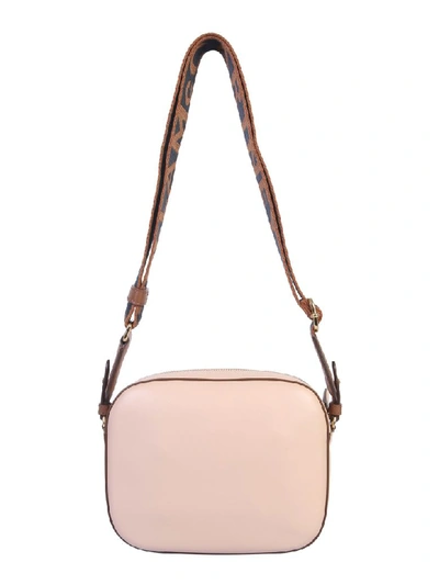 Shop Stella Mccartney Mini Camera Bag In Rosa