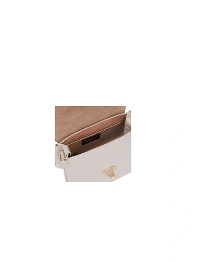 Shop Furla Eye Mini Top Handle Bag In Pearl
