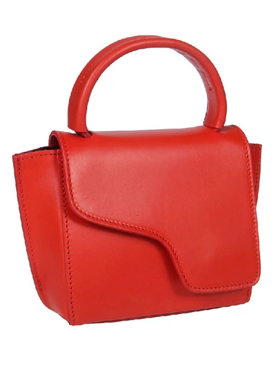 Shop Atp Atelier Montalcino Shoulder Bag In Rosso
