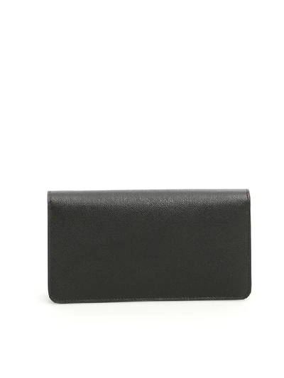 Shop Prada Malia Minibag In Nero Fuoco (black)