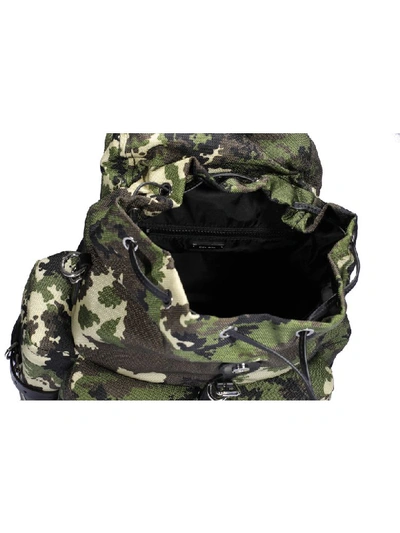 Shop Miu Miu Backpack In Military