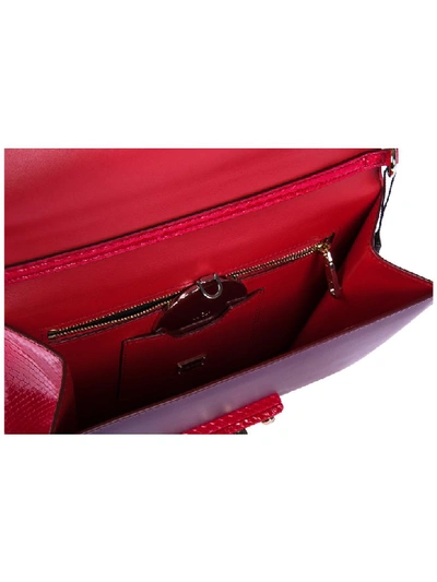 Shop Dolce & Gabbana Lucia Shoulder Bag In Ghiaccio / Mosto
