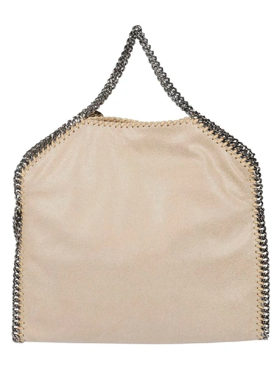 Shop Stella Mccartney 3 Chain Falabella Tote In Clotted Cream