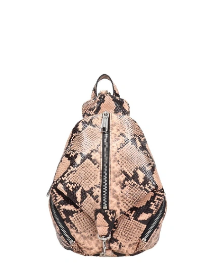 Shop Rebecca Minkoff Backpack In Rose-pink Leather