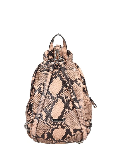 Shop Rebecca Minkoff Backpack In Rose-pink Leather