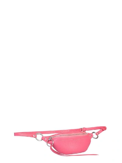 Shop Rebecca Minkoff Mini Sling Bag In Rosa