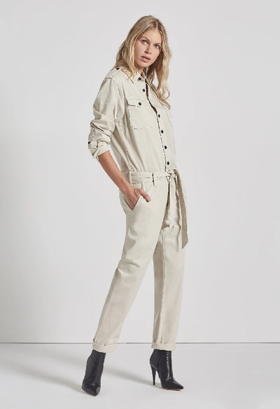 Shop Current Elliott The Mele Coverall In Bone