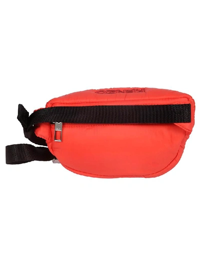 Shop Kenzo Embroidered Tiger Belt Bag In Red
