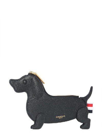 Shop Thom Browne Hector Coin Holder In Nero
