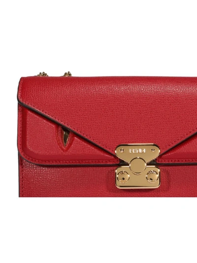 Shop Fendi Medium Bag Bugs Bag In Red