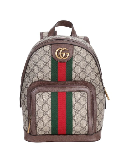 Shop Gucci Backpack In Beige