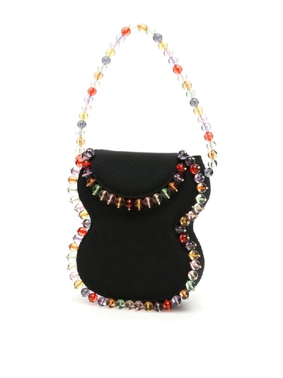 Shop By Far Frida Mini Bag In Black (black)