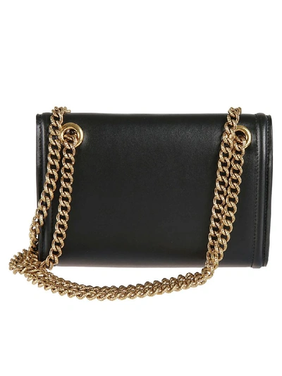 Shop Dolce & Gabbana Embellished Shoulder Bag In Black