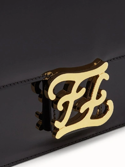 Shop Fendi Karligraphy Bag Black