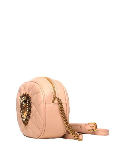 Shop Dolce & Gabbana Devotion Camera Bag In Cipria