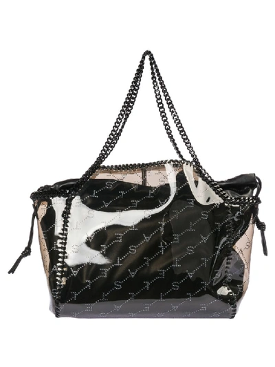 Shop Stella Mccartney Falabella Shoulder Bag In Grigio