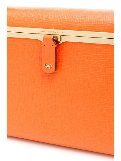 Shop Anya Hindmarch Small Postbox Bag In Clementine (orange)