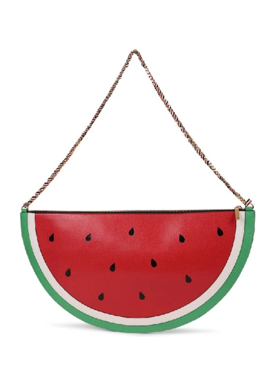 Shop Thom Browne Watermelon Bag In Red