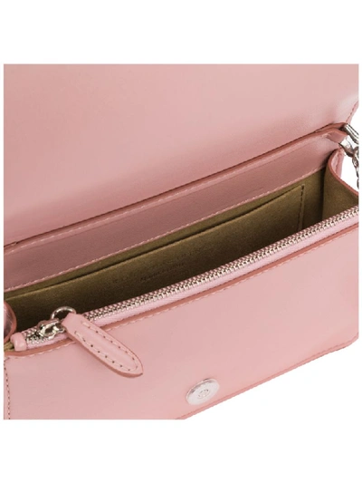 Shop Stella Mccartney Stella Star Crossbody Bags In Rosa