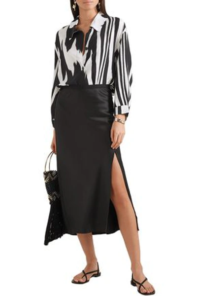 Shop Missoni Printed Woven Shirt In Black