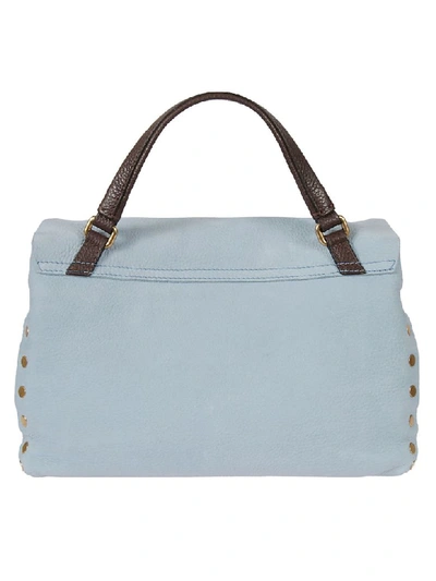 Shop Zanellato Postina S Jones Shoulder Bag In Blue