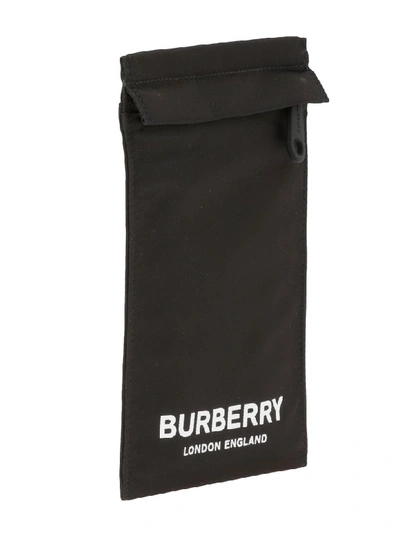 Shop Burberry Checked Pattern In Black